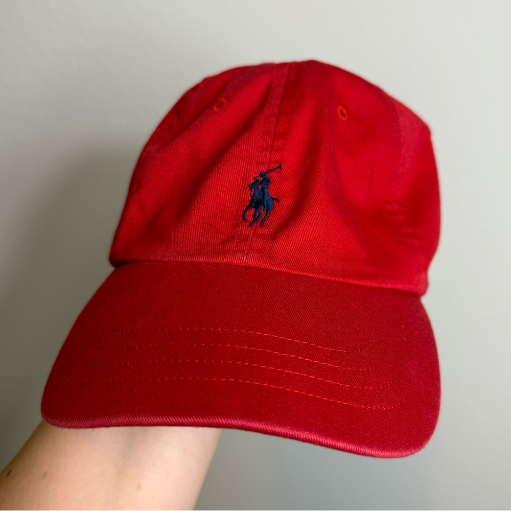 Polo Ralph Lauren Hat Cap Strap Back Pony Logo Preppy Golf Sporty Activewear